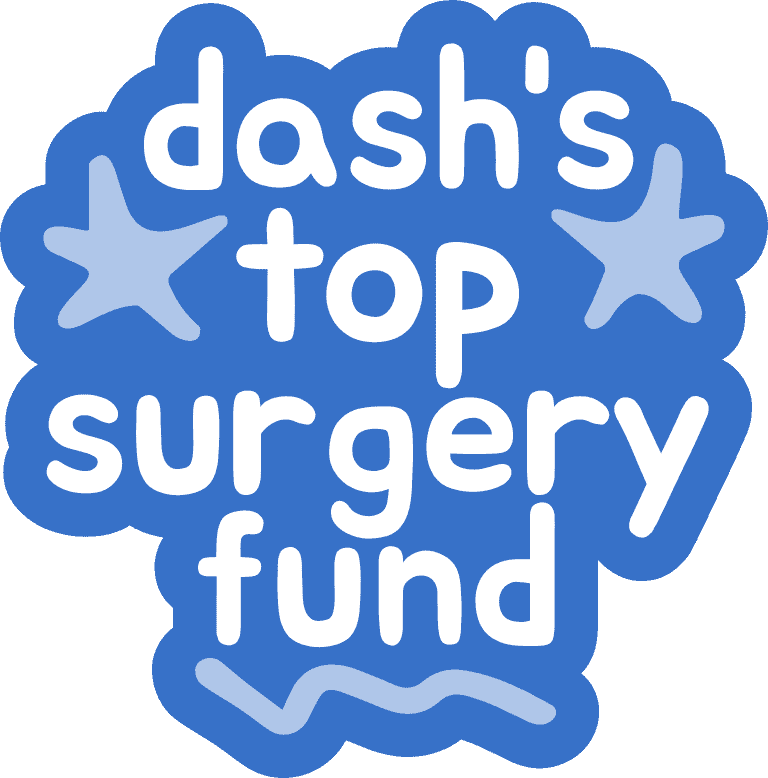 Dash's Top Surgery Fund Regular Sticker